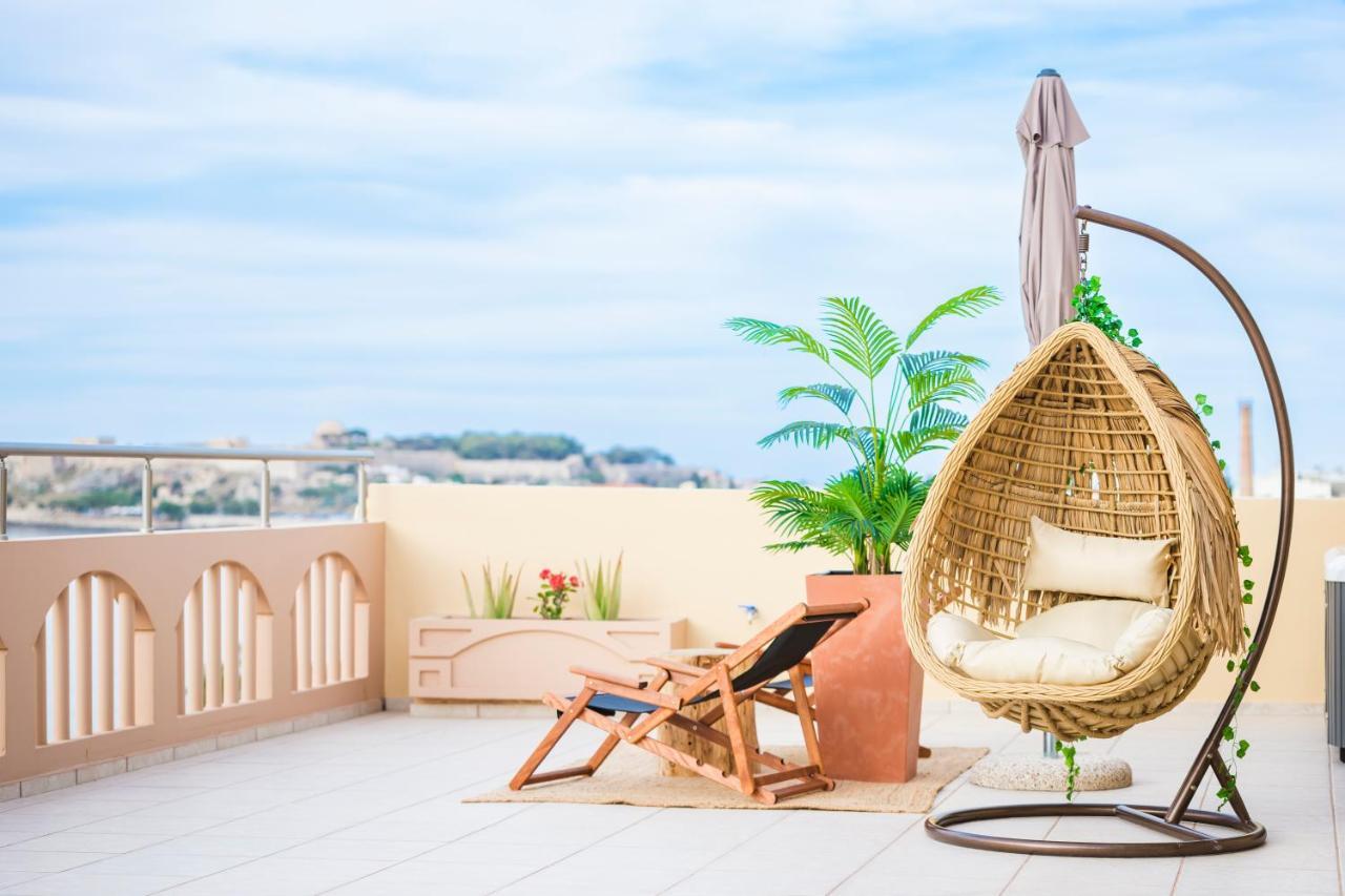 Thea - Rooftop Seaview Jacuzzi Apartment Rethymno (Crete)